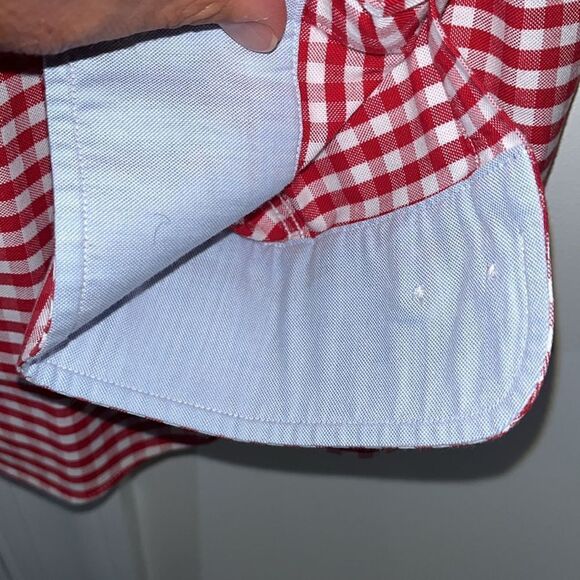 Brooks Brothers Regent Non-Iron NC State Wolfpack Supima Gingham Golden Fleece - Picture 6 of 6